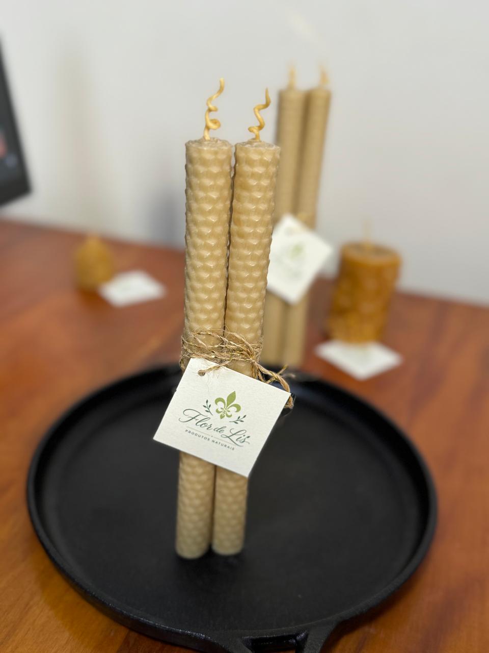 Kit 2 velas grandes (20 cm)